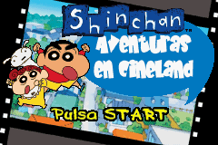 Shin chan - Aventuras en Cineland Title Screen